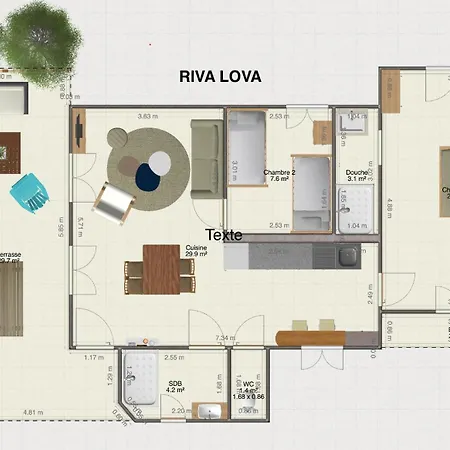 アパート Riva, Et Commerces A Pied Fréjus